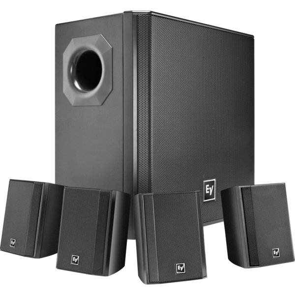 SURFACE-MOUNT SATELLITE SPEAKER SYSTEM - BLACK
(PRICED AND SOLD IN PAIRS)